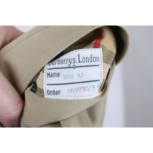 Burberry Classic Khaki Zip Front Jacket ⭐️SOLD⭐️ - Picture 6 of 8